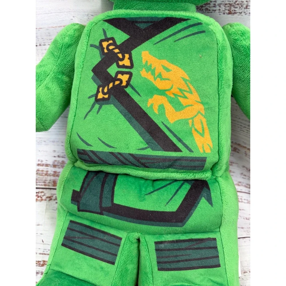 LEGO Ninjago Lloyd Green Ninja Plush Stuffed Toy Figure 13 inch 2022